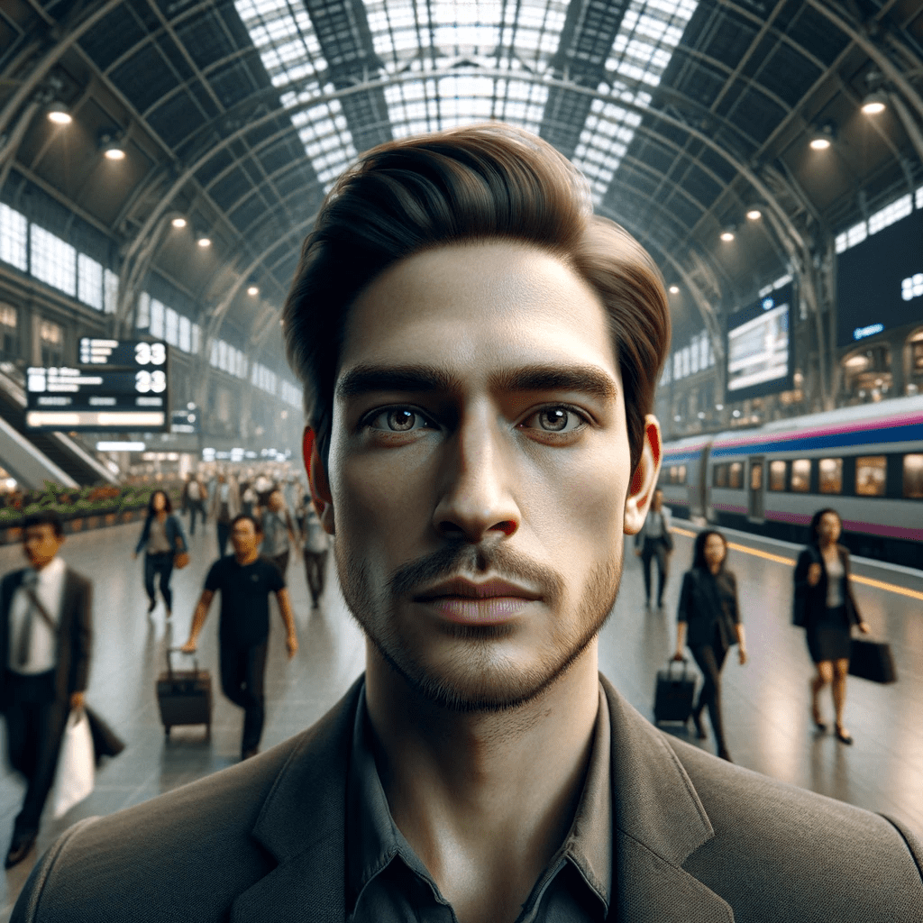 face detection and recognition public spaces such as train stations