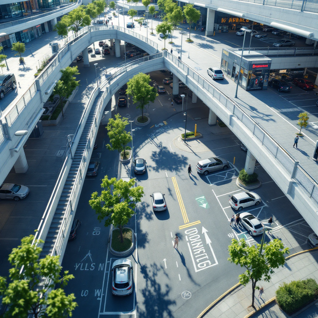Parkeergarage-analyses voor winkelcentra