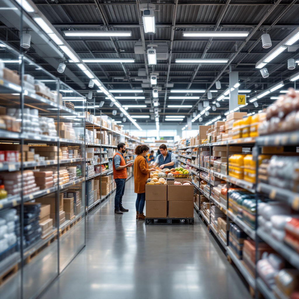 AI voor verliespreventie in supermarktketens met videobewaking