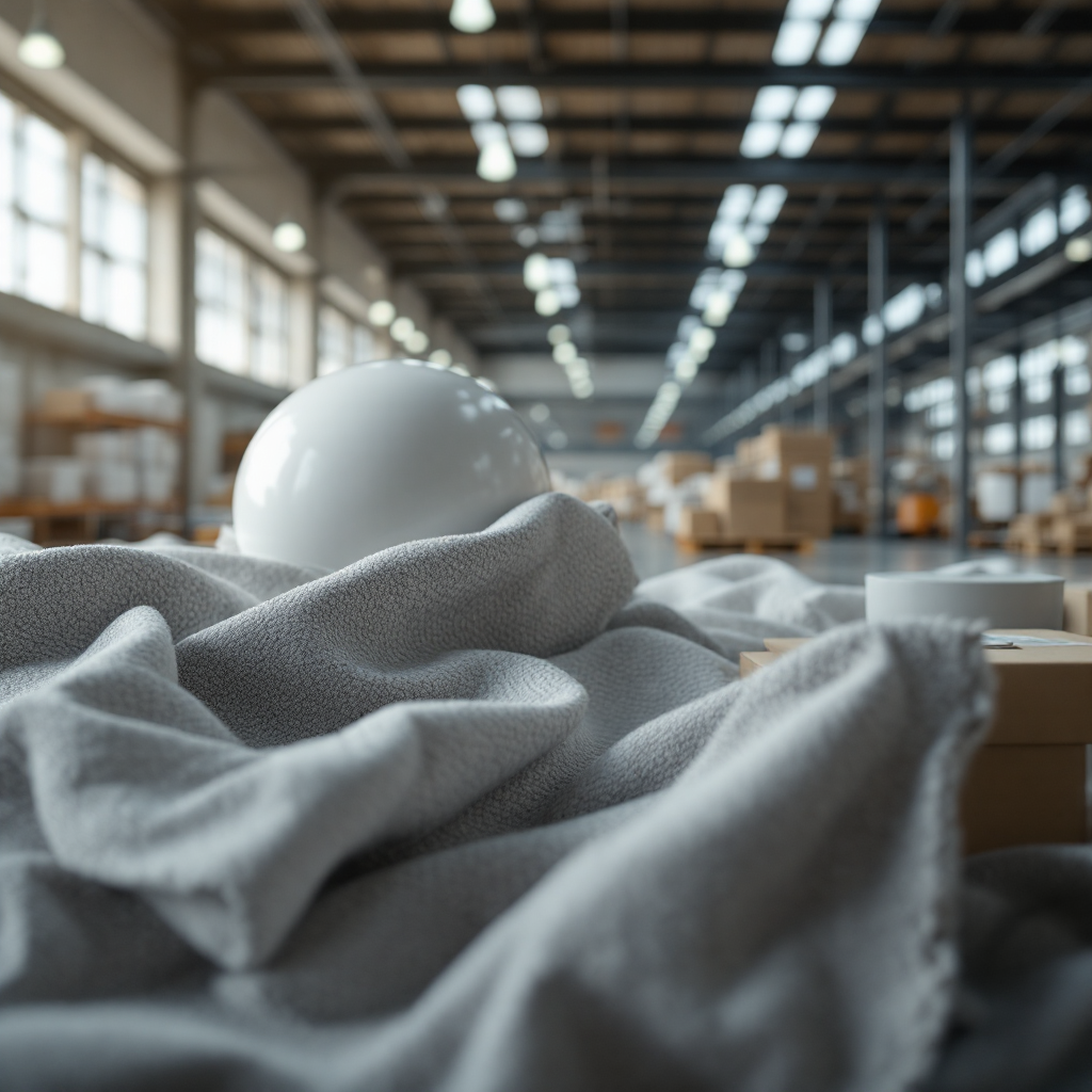 An interface showing search filters for object attributes, thumbnails of matched clips, and timeline markers, clean UI with muted colors