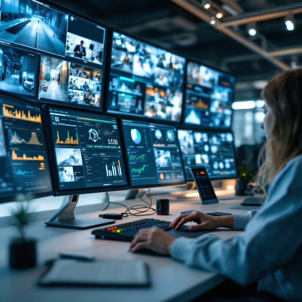 Monitoramento em tempo real de operações em caixas de atordoamento com IA