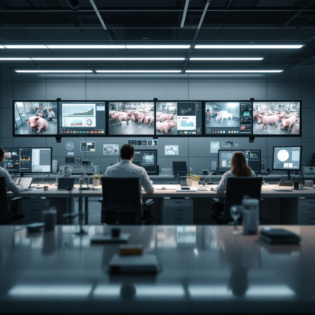 IA para conformidade do bem-estar animal nas regulamentações de abate da UE