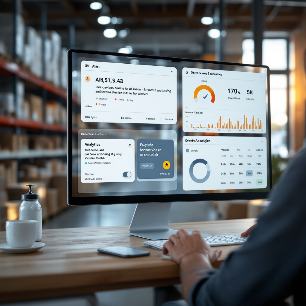 Dispositivos en el borde con IA y alertas en tiempo real