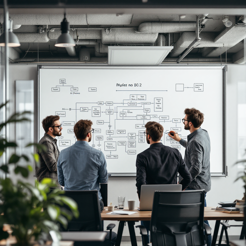 Zespół planujący wdrożenie AI i potoki modeli Zespół planujący wdrożenie AI i potoki modeli