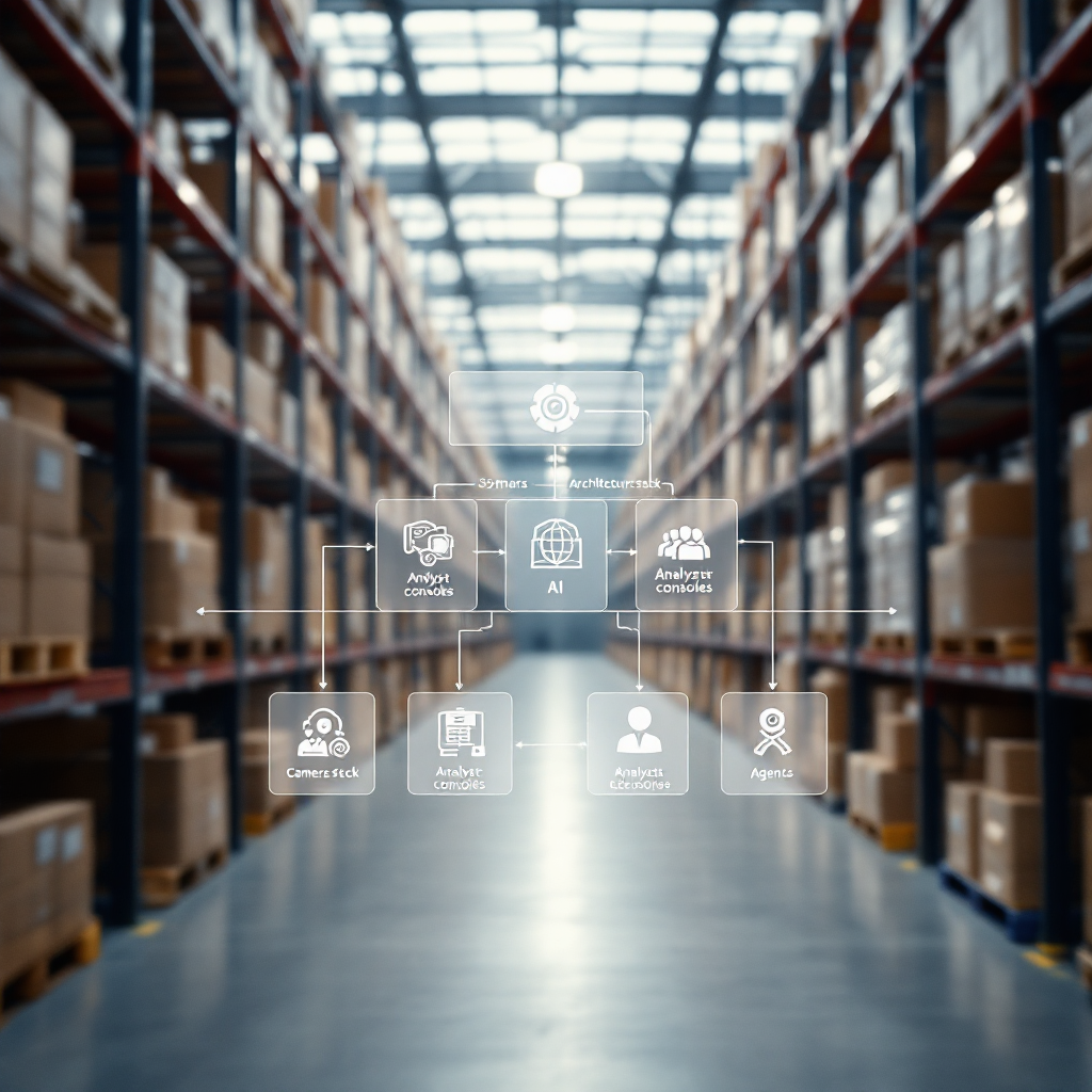 Diagramma dell'architettura AI per il SOC