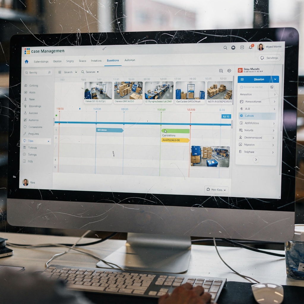 Tableau de gestion des cas avec extraits et annotations Tableau de gestion des cas avec extraits et annotations
