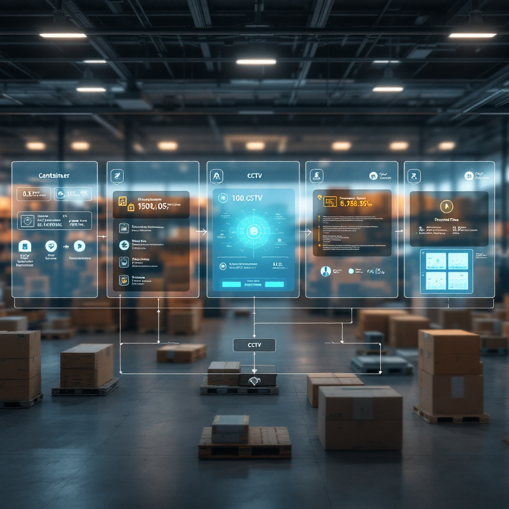 Diagramma di una piattaforma AI scalata con dispositivi edge e orchestrazione