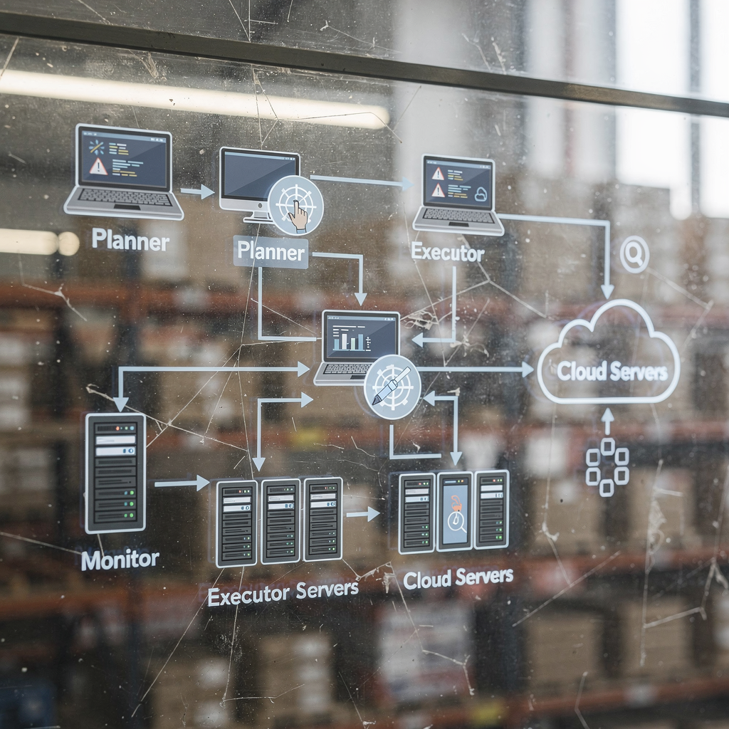 Flux de travail distribué avec périphérie et cloud