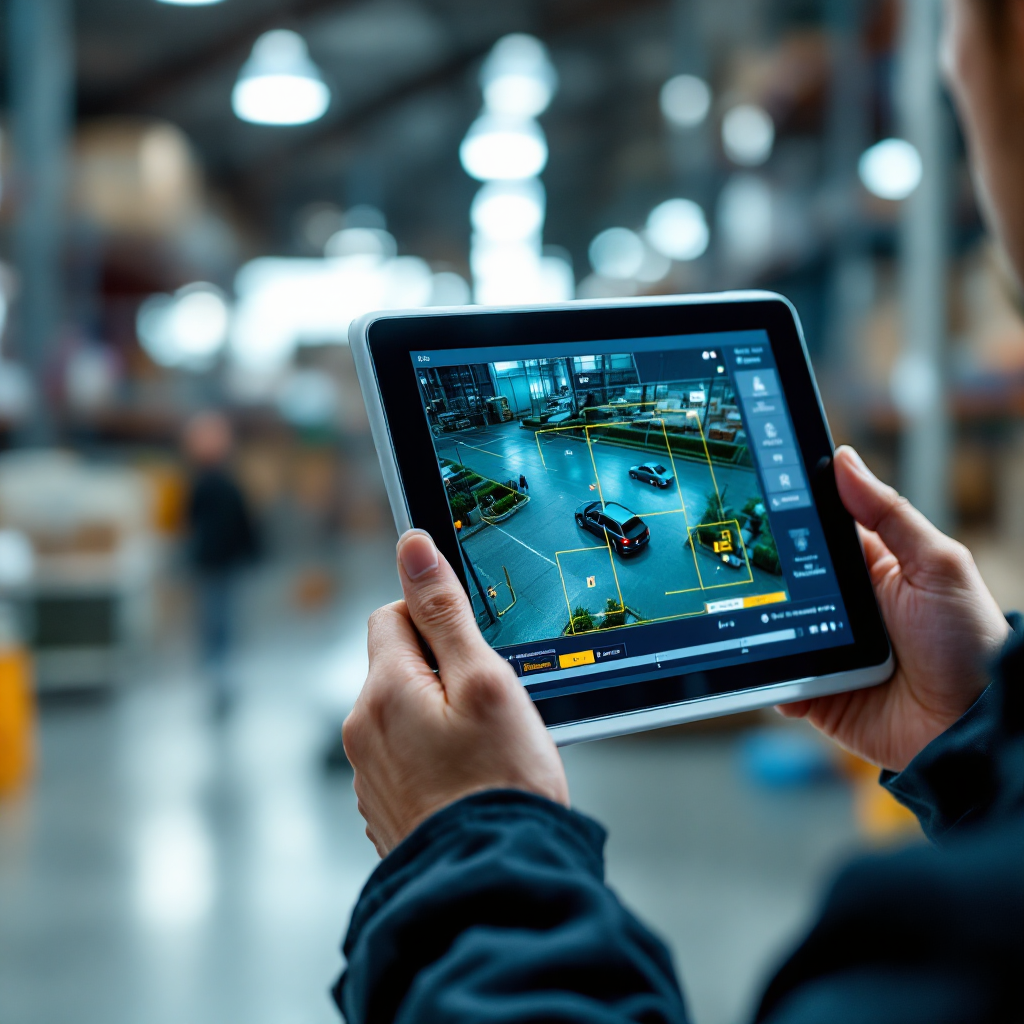 Operador revisando un clip etiquetado por IA