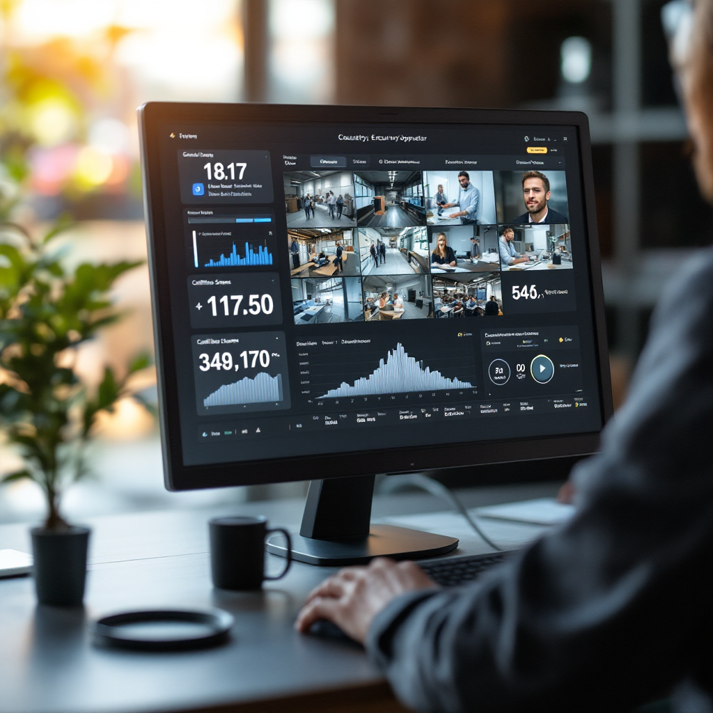 Schermo dell'operatore che mostra il riepilogo dell'evento e le metriche di confidenza