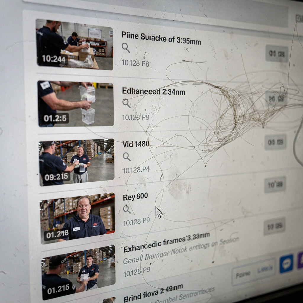 Resultados de busca com miniaturas