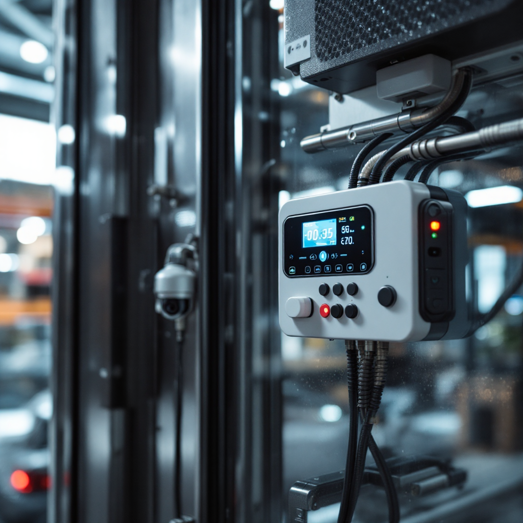 Slimme deurcontroller en camerasensor